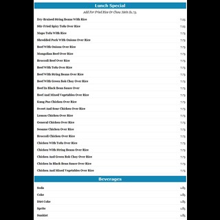 Specials